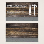 Construction | Métallique à écailles de bois (Devant & derrière)