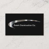 Construction Moderne Classique Design Carte de vis (Devant)