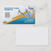 Construction ou carte de visite pratique 2 d'homme (Devant / Derrière)