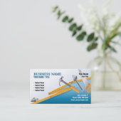 Construction ou carte de visite pratique 2 d'homme (Debout devant)