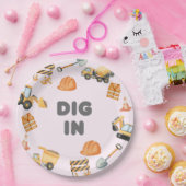 Construction Party Plates Papieren Bordje (Feest)