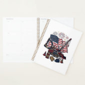 Construction Patriotique USA Vintage (Devant avec enveloppe)