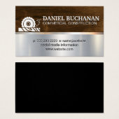 Construction | Scie circulaire métallique en bois (Devant & derrière)