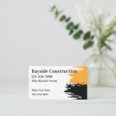 Construction Services modernes Cartes de visite (Debout devant)