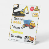 Construction signe de bienvenue 3ème fête d'annive (Recto)