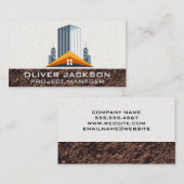 Construction Site | Commercial Buildings Visitekaartje (Voorkant / Achterkant)
