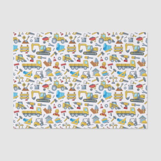 Construction Tissue Paper Tissuepapier (Voorkant)