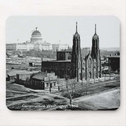 Construction Washington Mousepad Muismat (Voorkant)