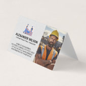 Construction Worker | Home Builders Visitekaartjes (Voorkant)