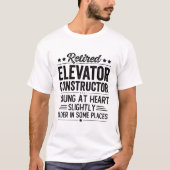 Constructor in ruste t-shirt (Voorkant)
