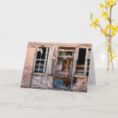 Construira pour adapter, carte vierge de note (Fleur jaune)