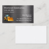 Construire des Cartes de visite modernes uniques (Devant / Derrière)