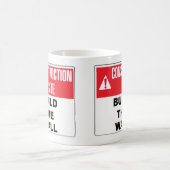 "Construire le mur" Mug (Centre)