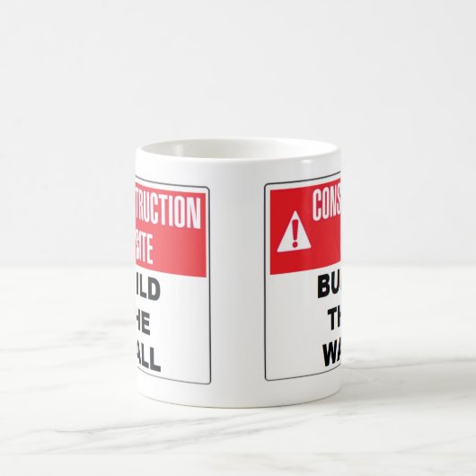 "Construire le mur" Mug (Centre)