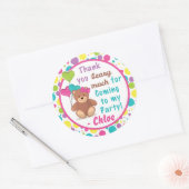 Construire un Étiquette Merci de fête d'anniversai (Enveloppe)