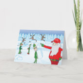 "Construisez Ce Mur..." Une carte de Noël trompée (Devant)