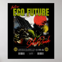 Construisez notre avenir écologique - Poster Zine