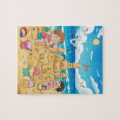 Construisez votre Puzzle de Château de Sable de Pl (Horizontal)