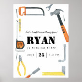 Construisons ! Affiche de bienvenue du budget de c (Devant)