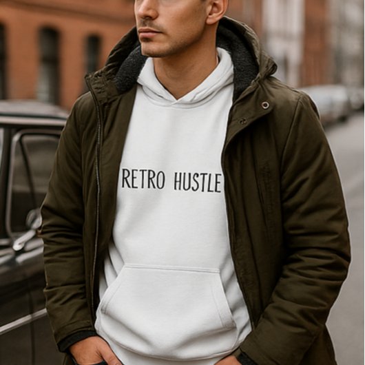 Construit Différent - Vintage Retro Hustler Sweat 