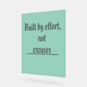 Construit par l'Effort, Pas par les Excuses – Moti (Angle)
