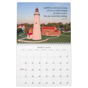 Construit pour servir le calendrier de phare