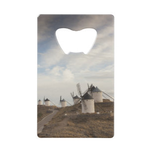 Consuegra, antieke windmolens van La Mancha Kredietkaart Flessenopener