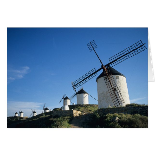 Consuegra, La Mancha, Espagne, moulins à vent 2 (Devant horizontal)