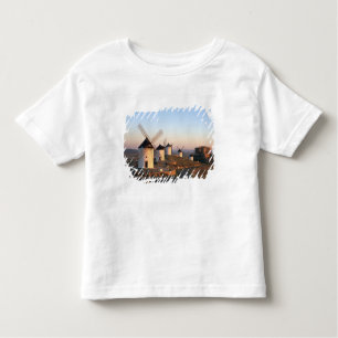 Consuegra, La Mancha, Spanje, windmolens Kinder Shirts