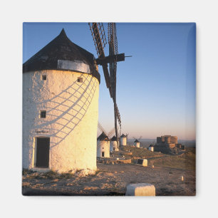 Consuegra, La Mancha, Spanje, windmolens Magneet