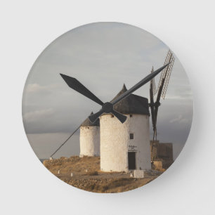 Consuegra, windmolens van de antiek La Mancha Ronde Klok