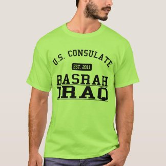 Consulaat-generaal Basrah, Irak T-shirt