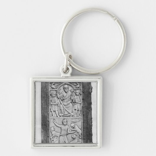 Consulaire diptych van Aetius, linker paneel Sleutelhanger (Voorkant)