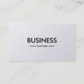 Consultant - Cartes de visite (Dos)