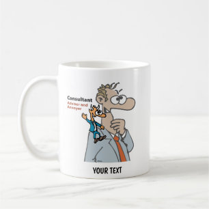 Consultant Cartoon Koffiemok