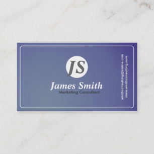 Consultant du marketing - carte de visite