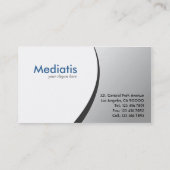 Consultant du marketing - cartes de visite (Dos)