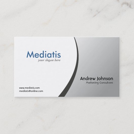 Consultant du marketing - cartes de visite (Devant)