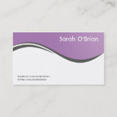 Consultant du marketing - cartes de visite (Dos)