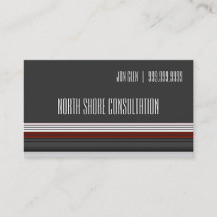 Consultant en cartes de visite professionnelles mo