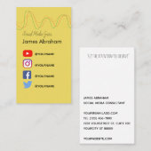 Consultant - Good Vibration - Visitekaartje (Voorkant / Achterkant)