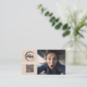 Consultant - Logo, Photo, Carte de visite de code  (Debout devant)