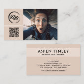 Consultant - Logo, Photo, Carte de visite de code  (Devant / Derrière)