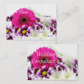 Consultant mariage Carte de visite III (Devant / Derrière)