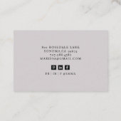 Consultant professionnel Carte photo (Dos)