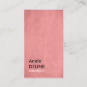 Consultant professionnel élégant Carte de visite (Devant)