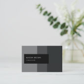 Consultant Profi Modern Gradiënt Patroon Visitekaartje (Staand voorkant)