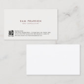 Consultant SEO Carte de visite minimal simple (Devant / Derrière)