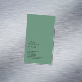 Consultant Vertical Trendy Manager Magnetisch Visitekaartje (Voorbeeld)