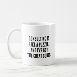 Consulting is als een puzzel, en ik heb de koffiemok